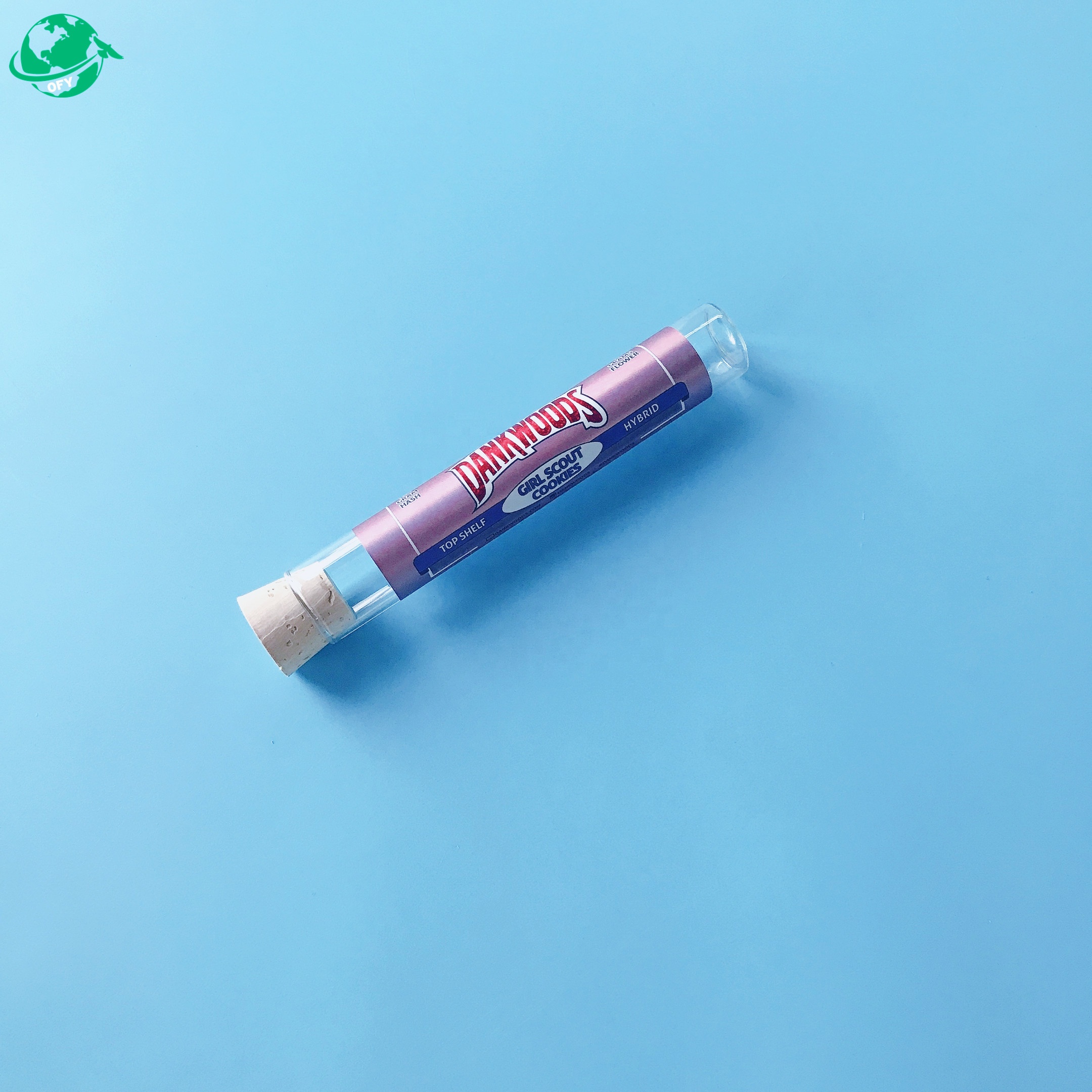 20x120mm 22x120mm Dankwoods Preroll Blunt Tube with Real Cork Top