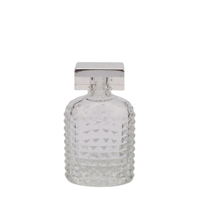 2121 New Trend  Wholesale Luxury Unique Design Glass Perfume Bottles 50ml