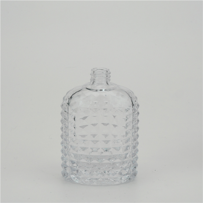 2121 New Trend Wholesale Luxury Unique Design Glass Perfume Bottles 50ml