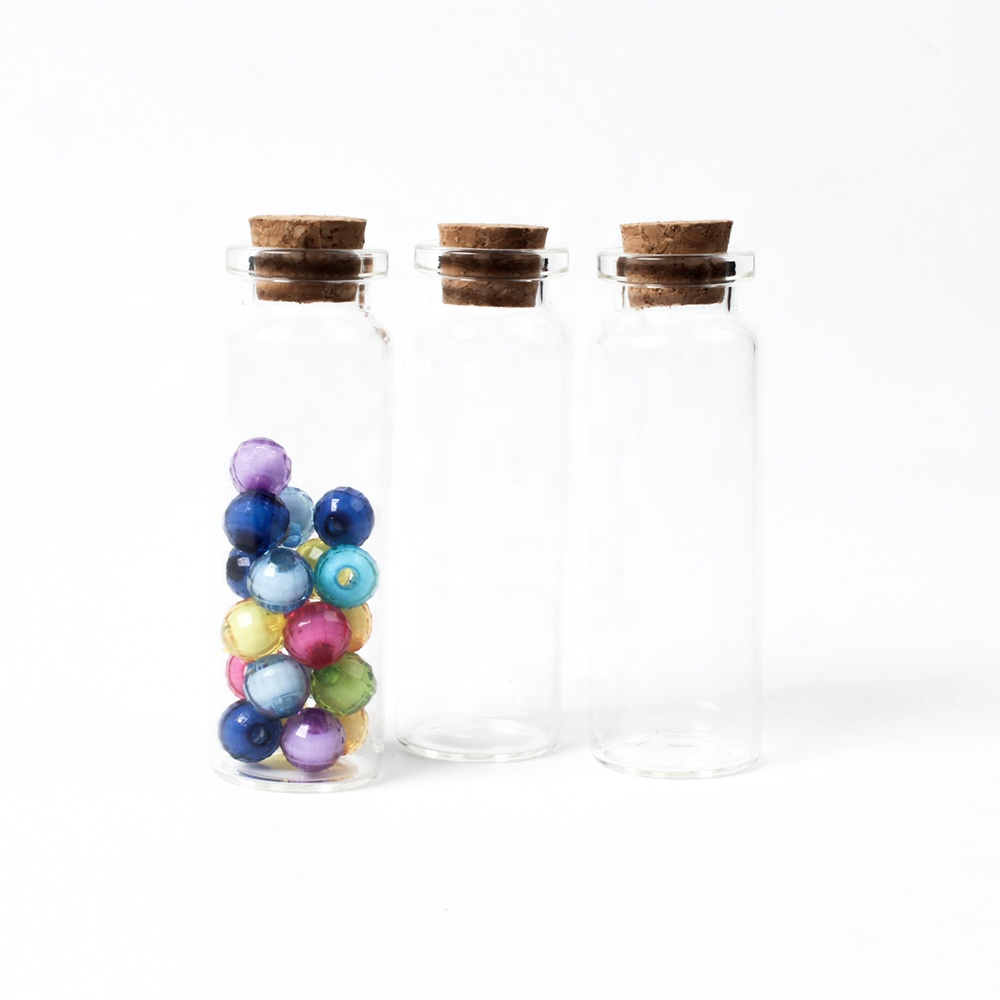 21993 Customized Clear Glass wishing drift Bottle with Cork with 2000packs