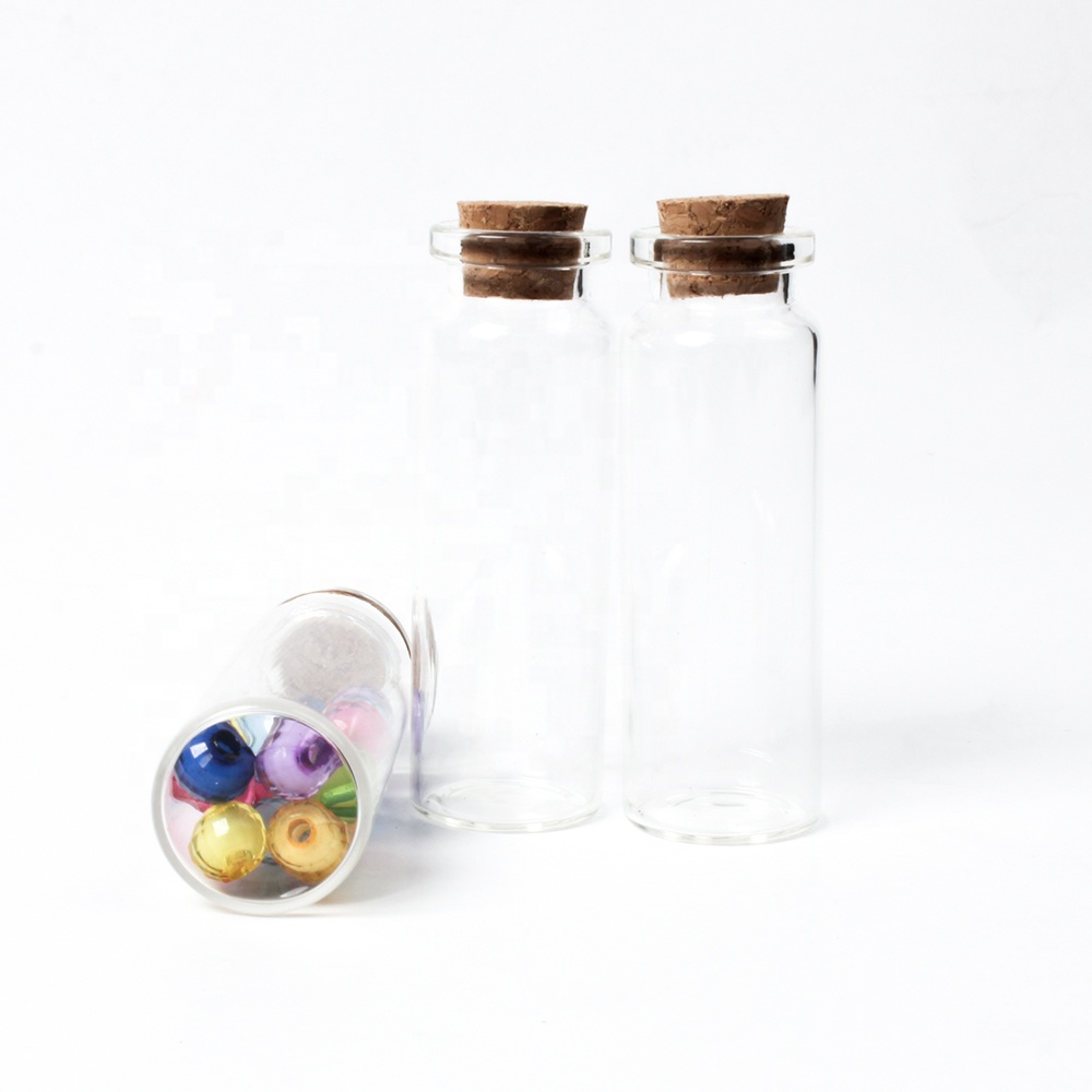 21993 Customized Clear Glass wishing drift Bottle with Cork with 2000packs