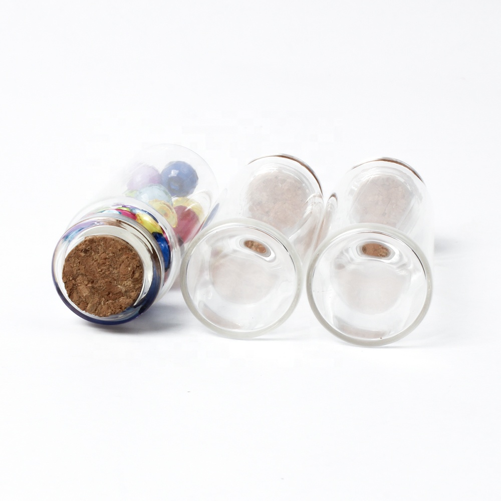 21993 Customized Clear Glass wishing drift Bottle with Cork with 2000packs