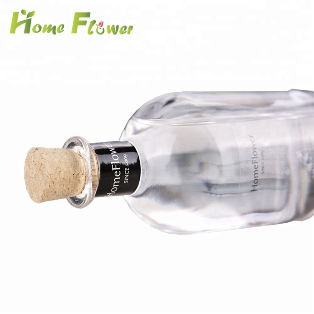 220ml Glass Bottle Screw Up Aroma Diffuser Bottle with Cork