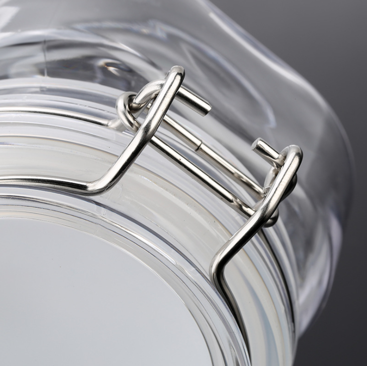 220ml PET seal port thicker cosmetic container food jar powder can in stock face cream empty PET jars no leakage