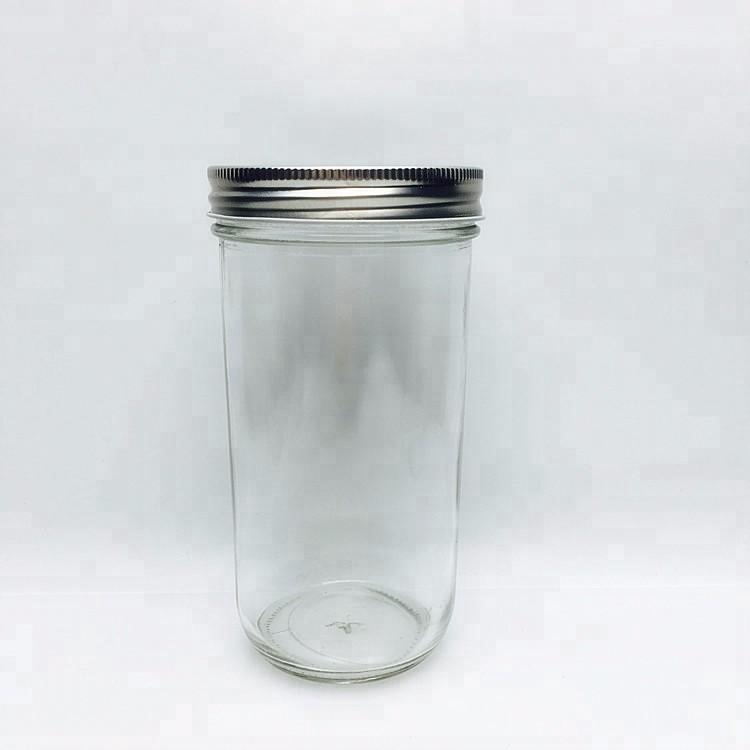 22oz 620ml Tall glass ice cold drinking mason jars beverage jar