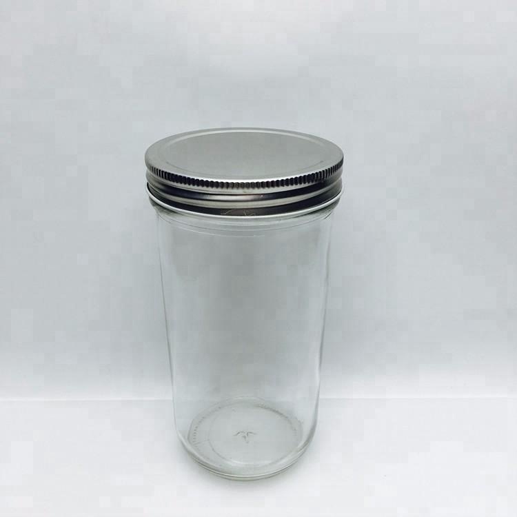 22oz 620ml Tall glass ice cold drinking mason jars beverage jar