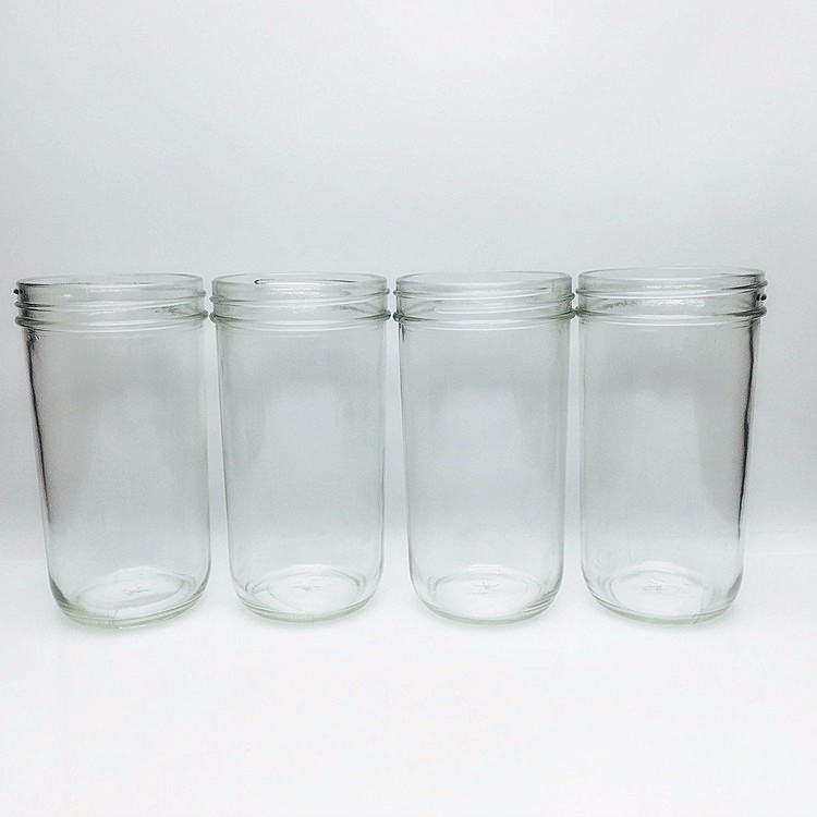 22oz 620ml Tall glass ice cold drinking mason jars beverage jar