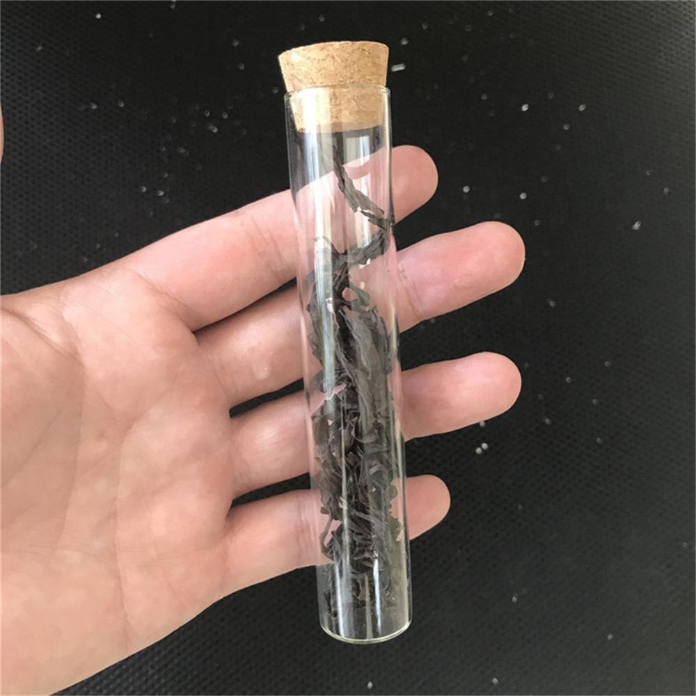 22x120mm 30ml Empty Glass Transparent Clear Bottles With Cork Stopper Glass Vials Jars Storage Bottles Test Tube Jars