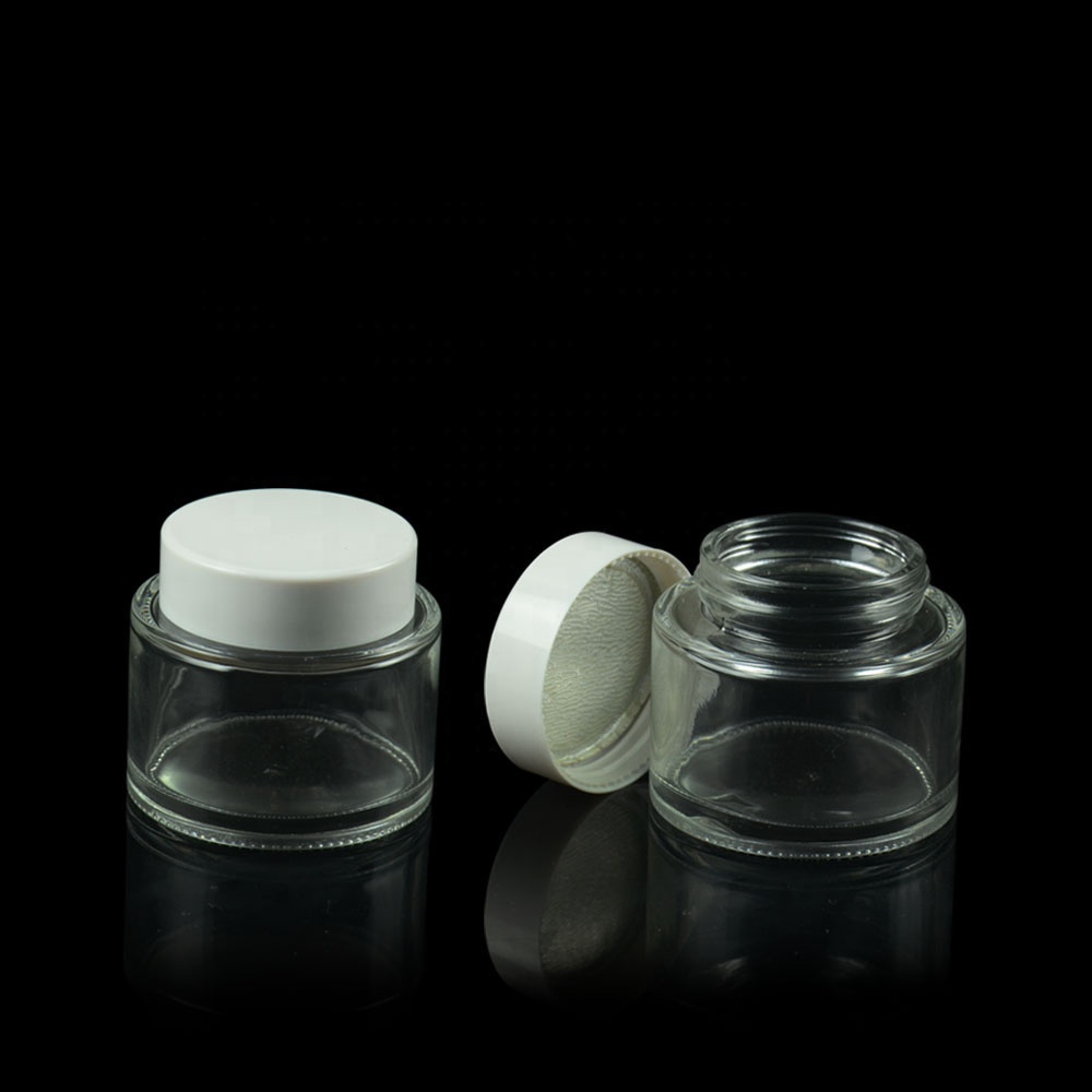 24 Hours Feedback Eco-Friendly glass jar manufacturers 15g small cosmetics cream glass jars