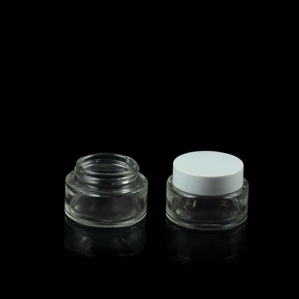 24 Hours Feedback Eco-Friendly glass jar manufacturers 15g small cosmetics cream glass jars