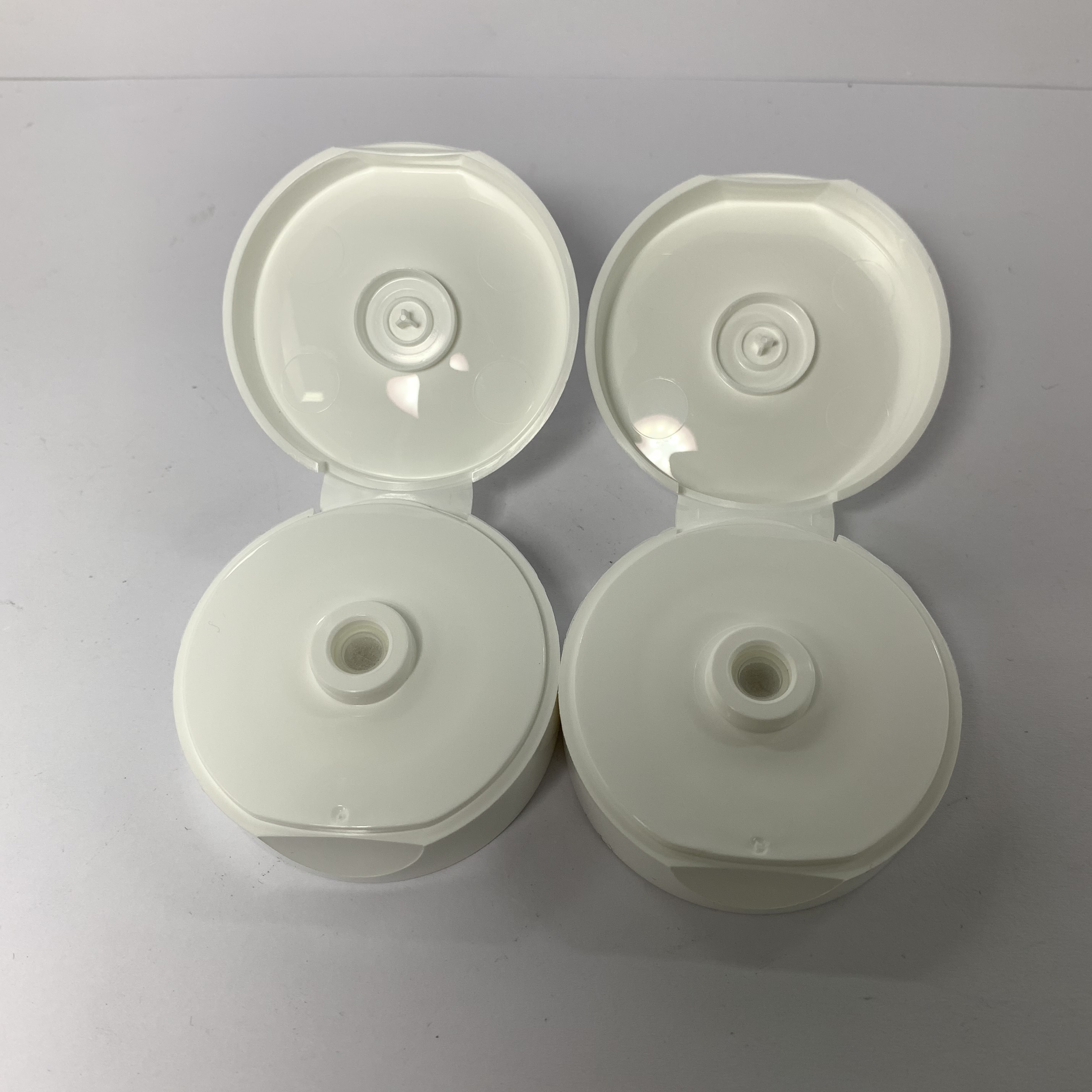 24mm 28mm 33mm 38mm Yellow Dispenser Lotion Flip Top Screw Lid