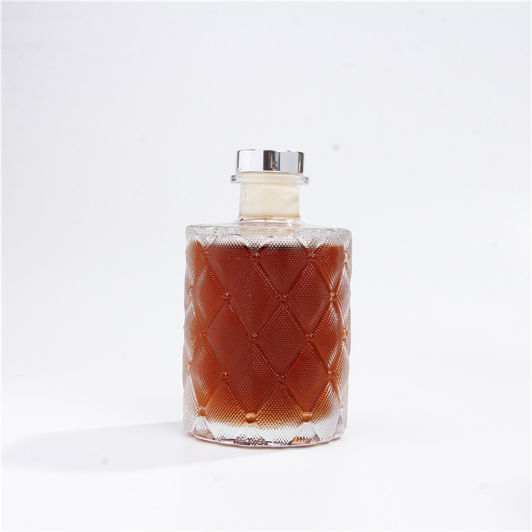 250 ML New Design Round Glass Bottle For Wine Beverage Glass With Aluminum Cork And Plug