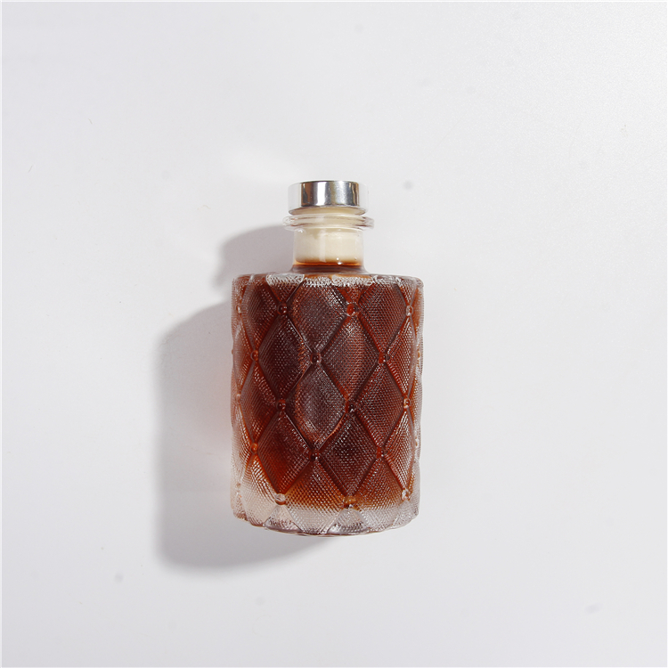 250 ML New Design Round Glass Bottle For Wine Beverage Glass With Aluminum Cork And Plug