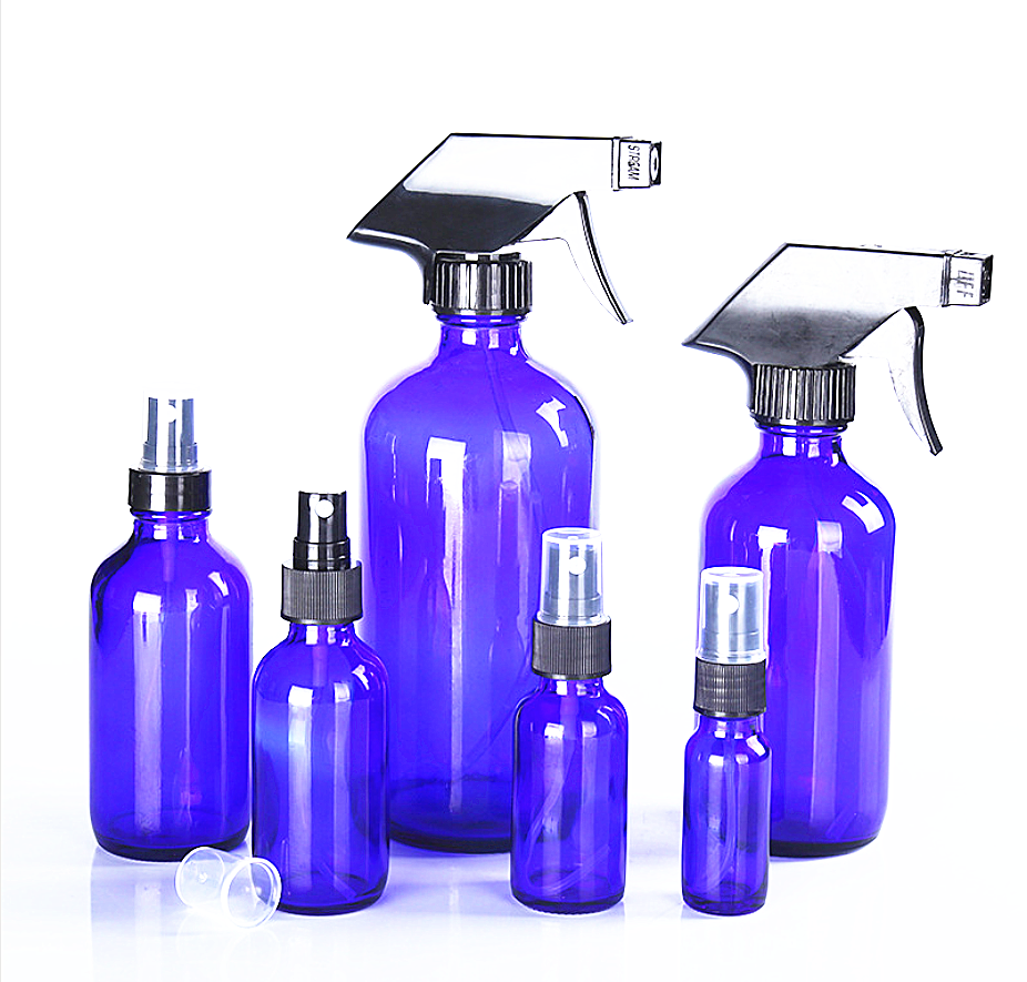 250 ml/500 ml/1000 ml Amber Boston Round Glass Bottle Glass Brown Medicine Bottle