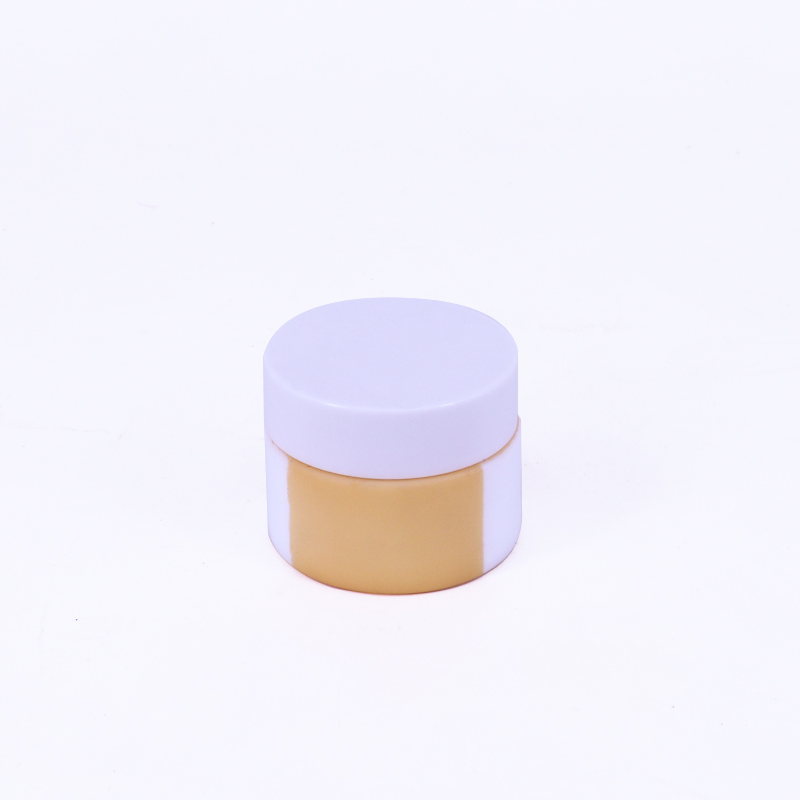 250 ml white jar for cream 250ml blue color pp cream jar pot 8oz