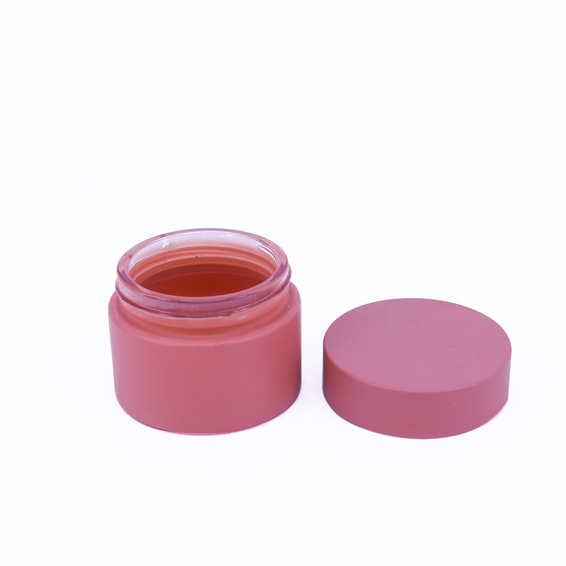 250 ml white jar for cream 250ml blue color pp cream jar pot 8oz