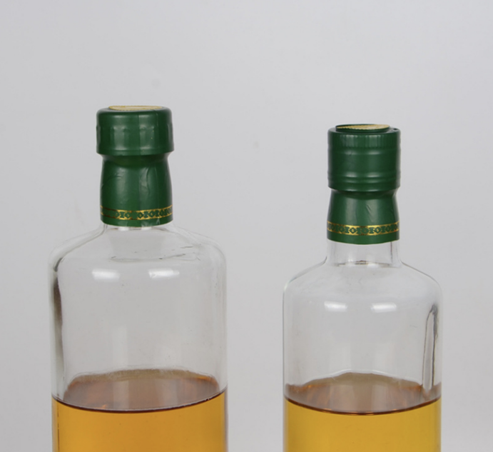 250ML 500ML 750ML Square Glass Cooking Olive Oil Bottle Vinegar Sauce Bottle For Oiler Cruet