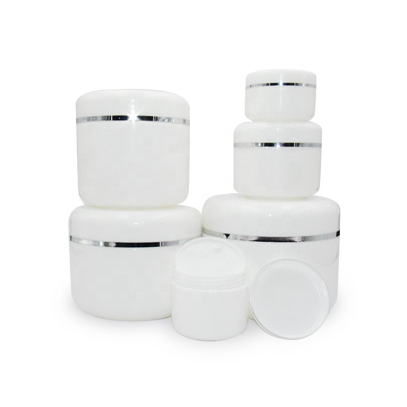 250g 100g 50g 20g pure color PP cream bottle layer separate face eye cream jar