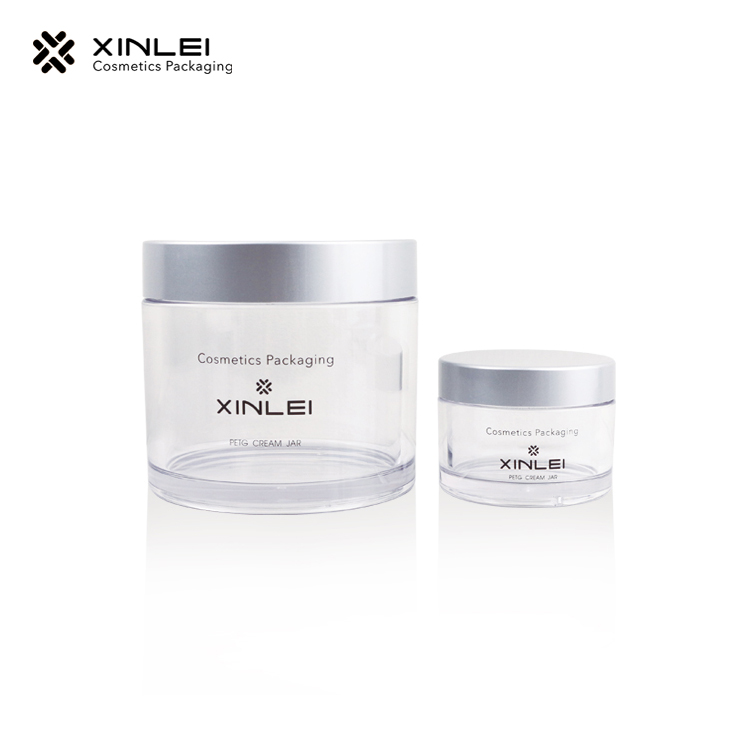 250g 250ml 8oz PETG material make up cream cosmetic jar body scrub container body butter packaging