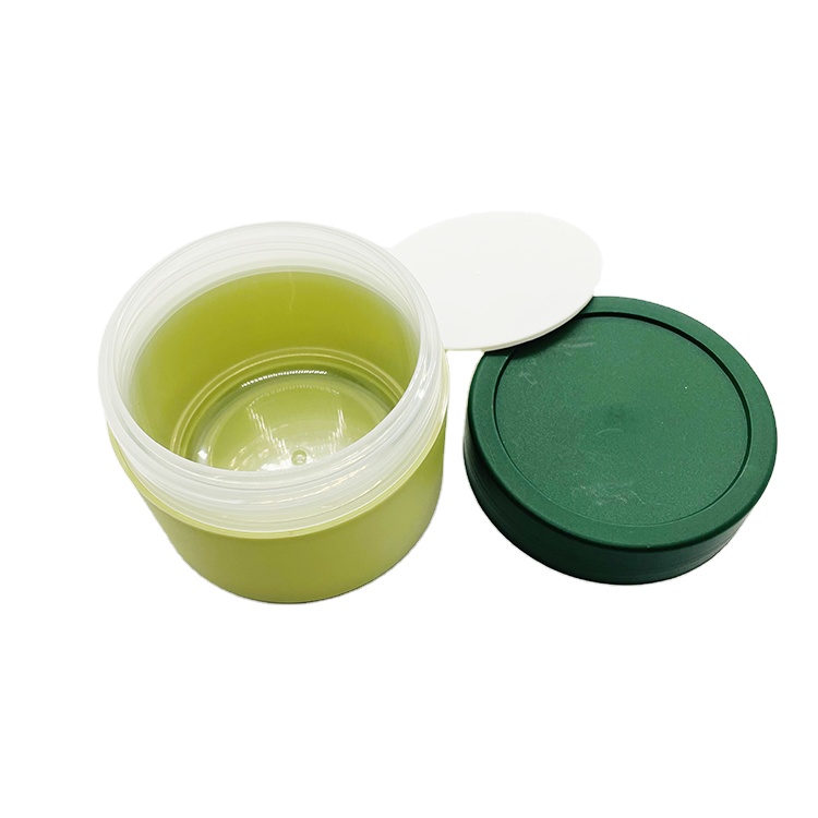 250g PP frost surface cream jar, large size hair cream packaging jar, plastic double wall body cream gel jar