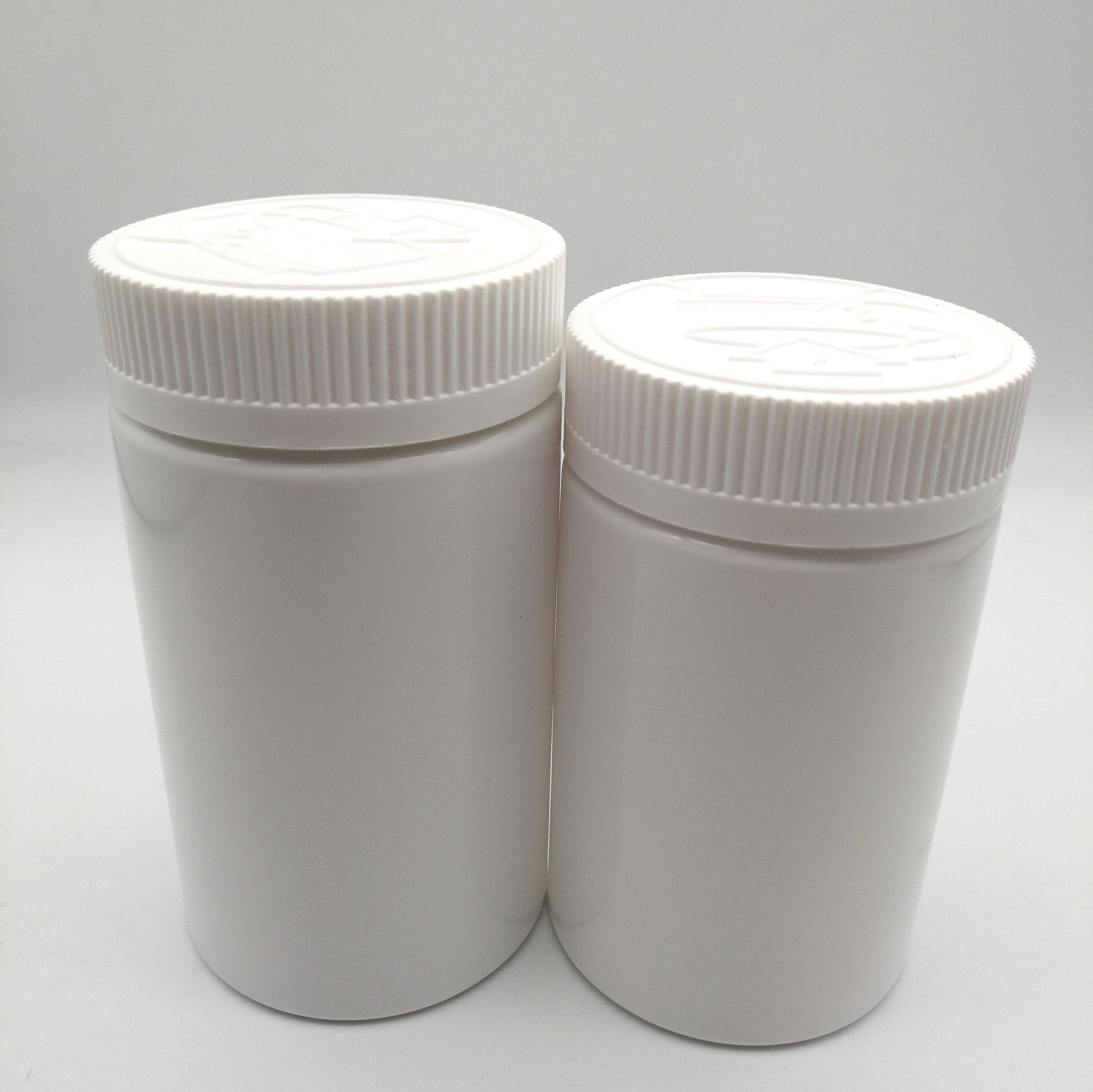 250ml 220ml 200ml Child Proof Cosmetic Plastic Jar With Press Screw Cap For Cannabidiol cbd oil hemp storage