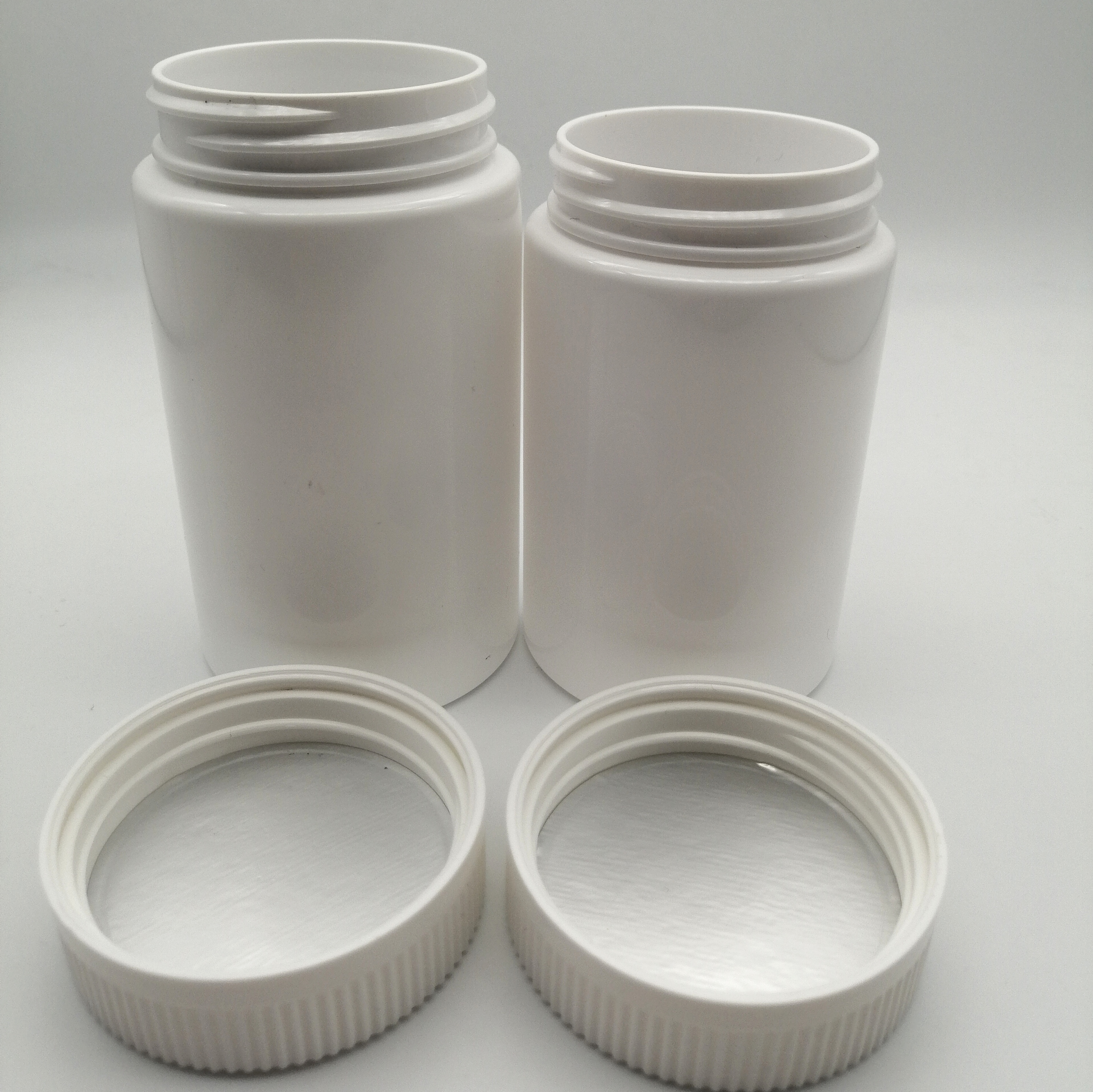 250ml 220ml 200ml Child Proof Cosmetic Plastic Jar With Press Screw Cap For Cannabidiol cbd oil hemp storage