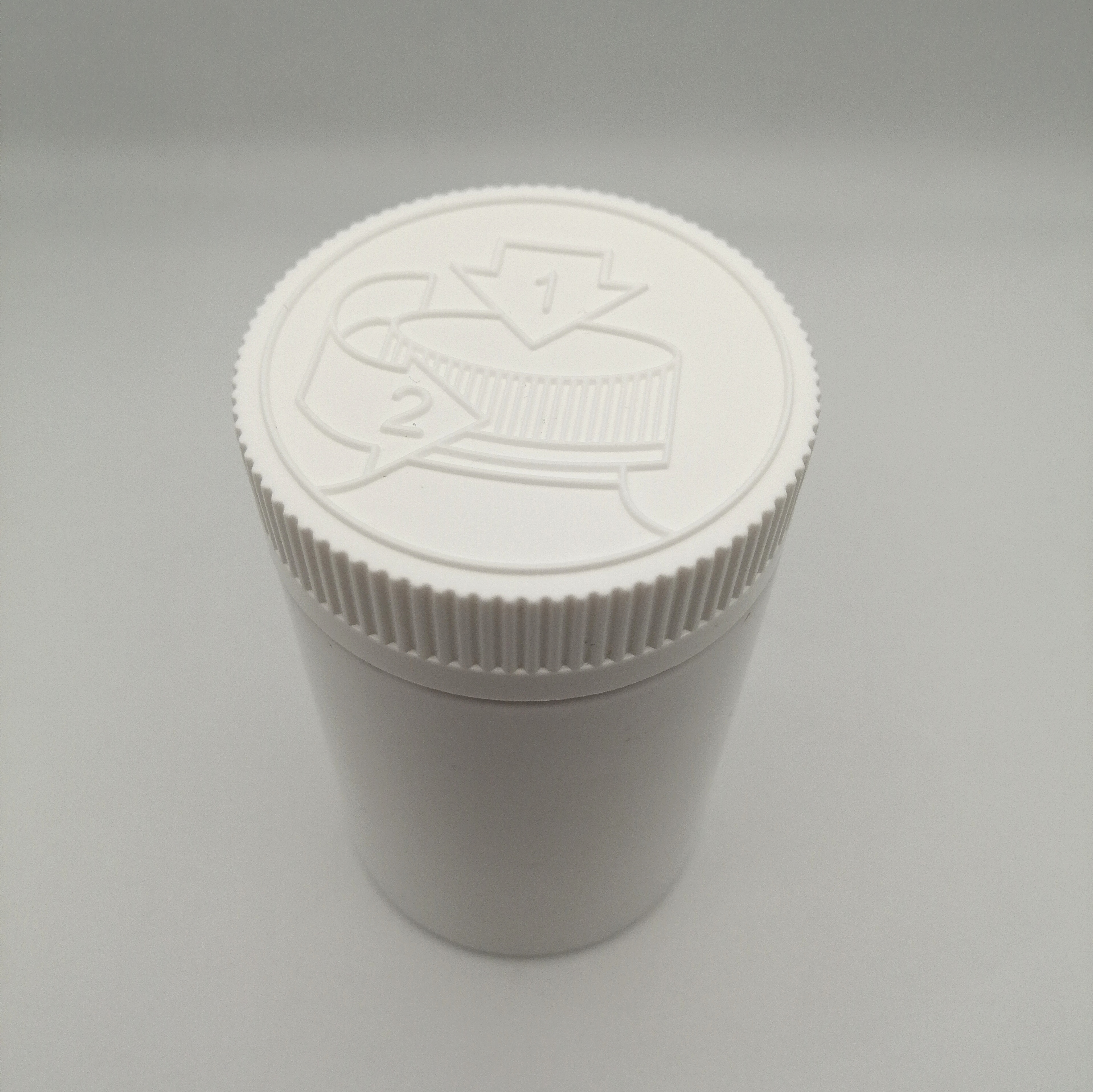 250ml 220ml 200ml Child Proof Cosmetic Plastic Jar With Press Screw Cap For Cannabidiol cbd oil hemp storage