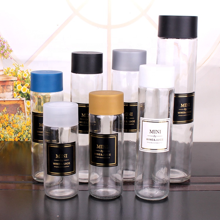 250ml 300ml 350ml 400ml 500ml 800ml empty sports drinking water bottle with Plastic Screw