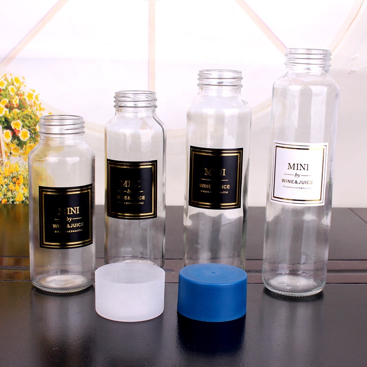 250ml 300ml 350ml 400ml 500ml 800ml empty sports drinking water bottle with Plastic Screw