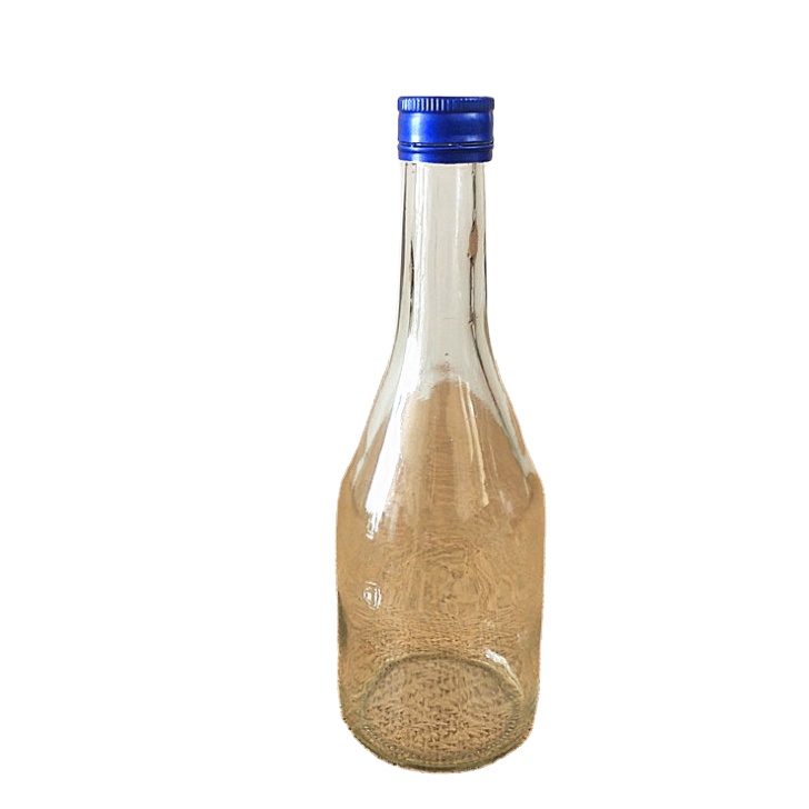 250ml 300ml 350ml Transparent Plum Wine Fruit Wine Beverage Glass Bottle Factory Manufacturer