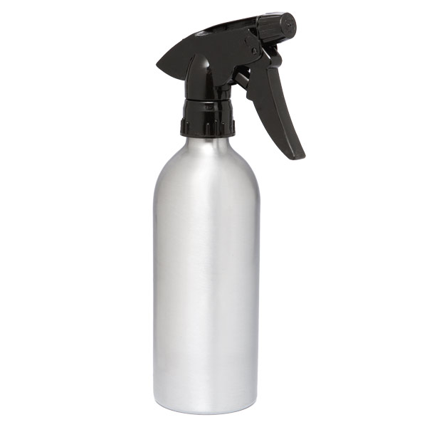 250ml 300ml 500ml 1000ml alcohol aluminum bottle with Screw cap lotion spray pump for packing