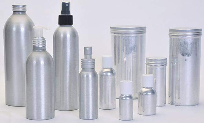 250ml 300ml 500ml 1000ml alcohol aluminum bottle with Screw cap lotion spray pump for packing