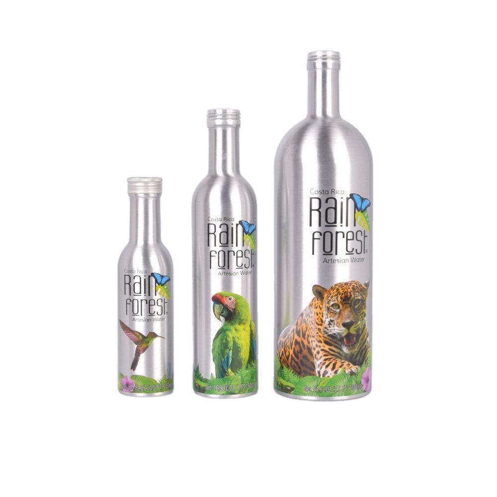 250ml 300ml 500ml 750ml 1000ml 1300ml empty aluminum bottle drinks with aluminum cap