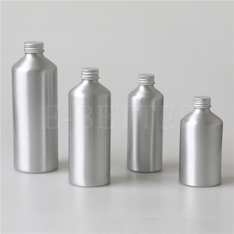 250ml 300ml 500ml 750ml sloping shoulder aluminum bottle pump for hand wash