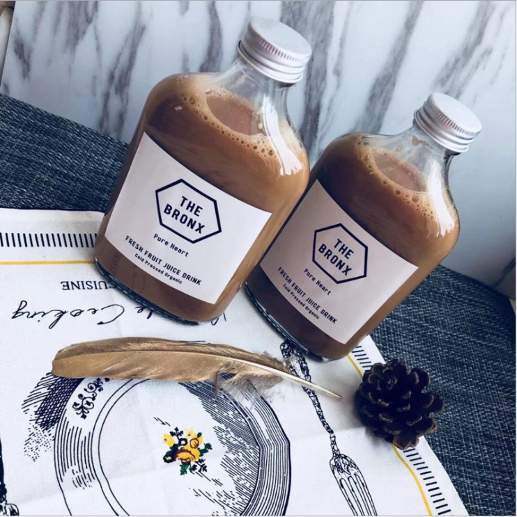 250ml 300ml 500ml Frosted Small Clear Square Kombucha Bottle Glass Juice Wine Milk Bottle