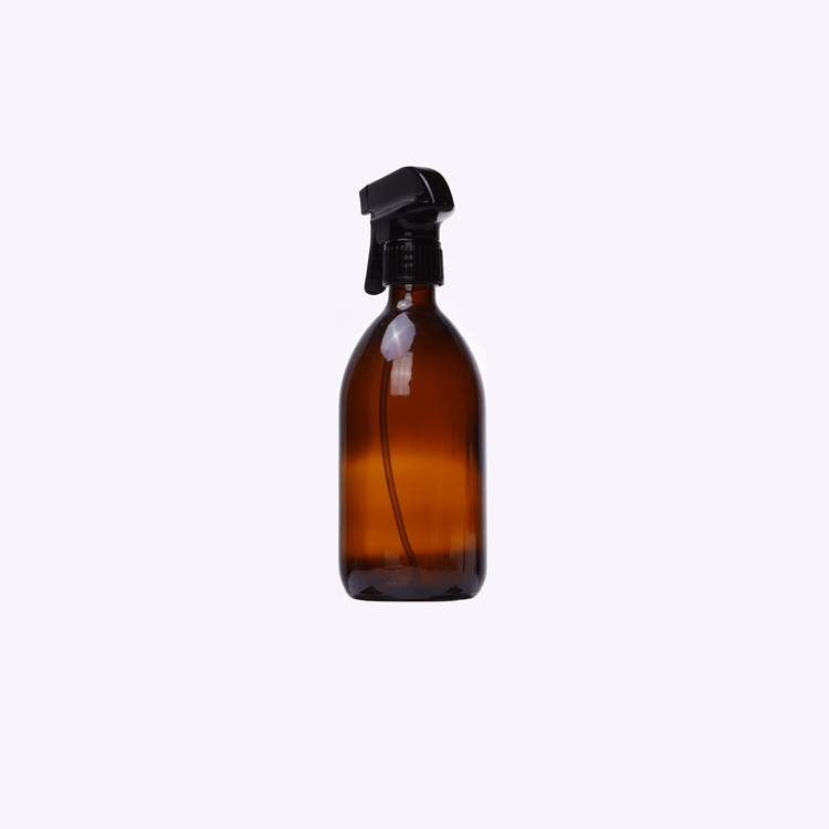 250ml 300ml 500ml16 oz Round Empty Air freshener Perfume Glass Bottle 28mm Neck Spray Glass Bottle With Plastic Trigger Sprayer