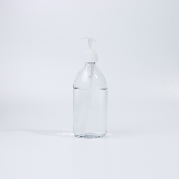 250ml 300ml 500ml16 oz Round Empty Air freshener Perfume Glass Bottle 28mm Neck Spray Glass Bottle With Plastic Trigger Sprayer