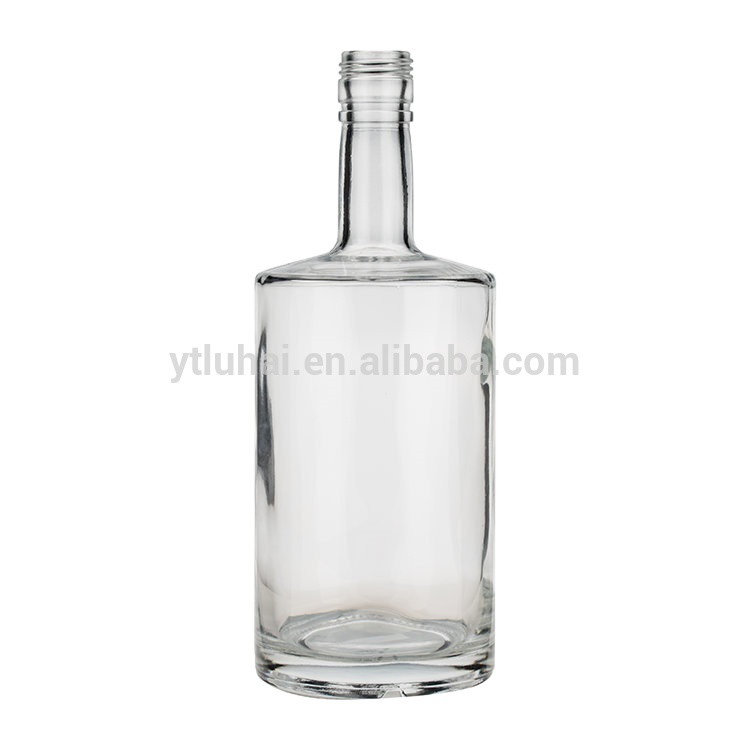 250ml 375ml 500ml 750ml 1000ml whiskey Vodka Spirit Glass Bottle for Liquor with cork