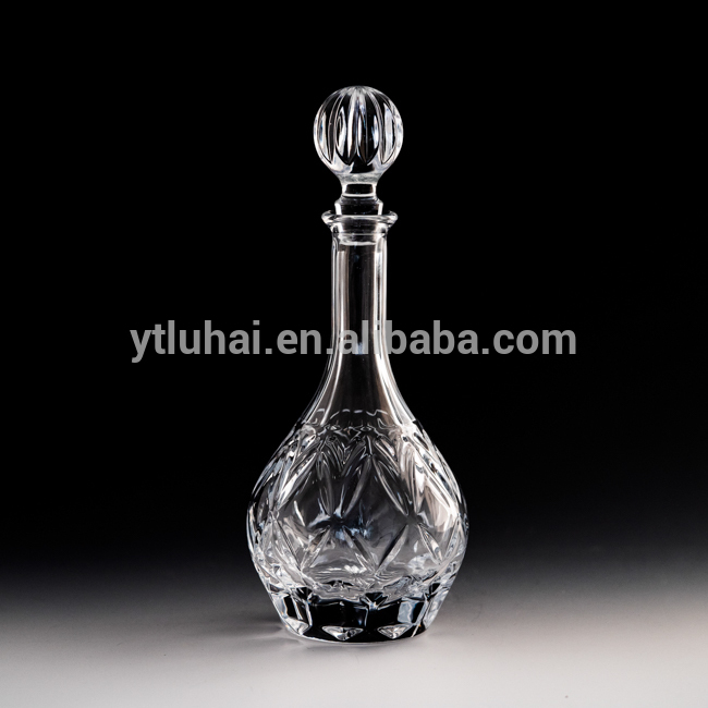 250ml 375ml 500ml 750ml 1000ml whiskey Vodka Spirit Glass Bottle for Liquor with cork