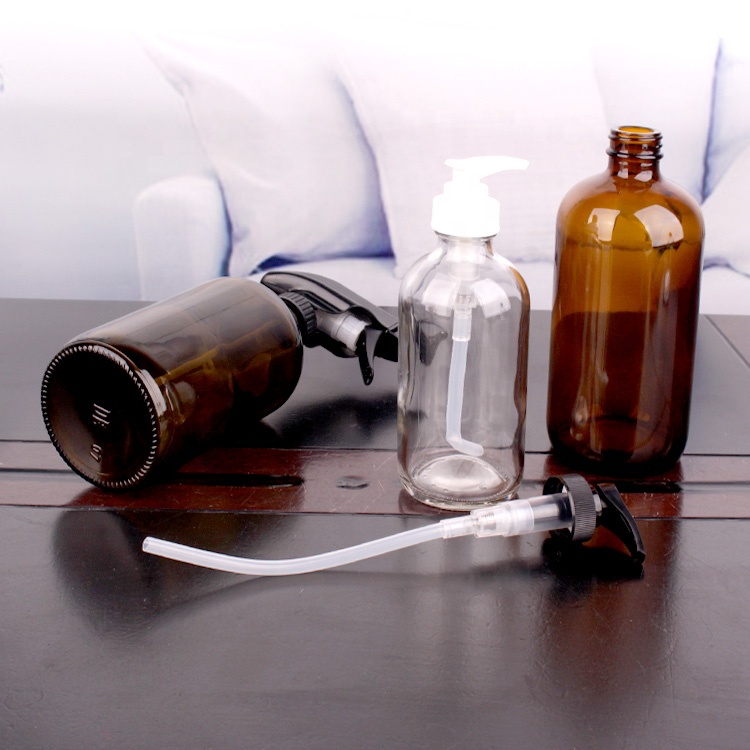 250ml 500ml 1000ml Soap Foaming Trigger Spray glass Bottles With Sprayer