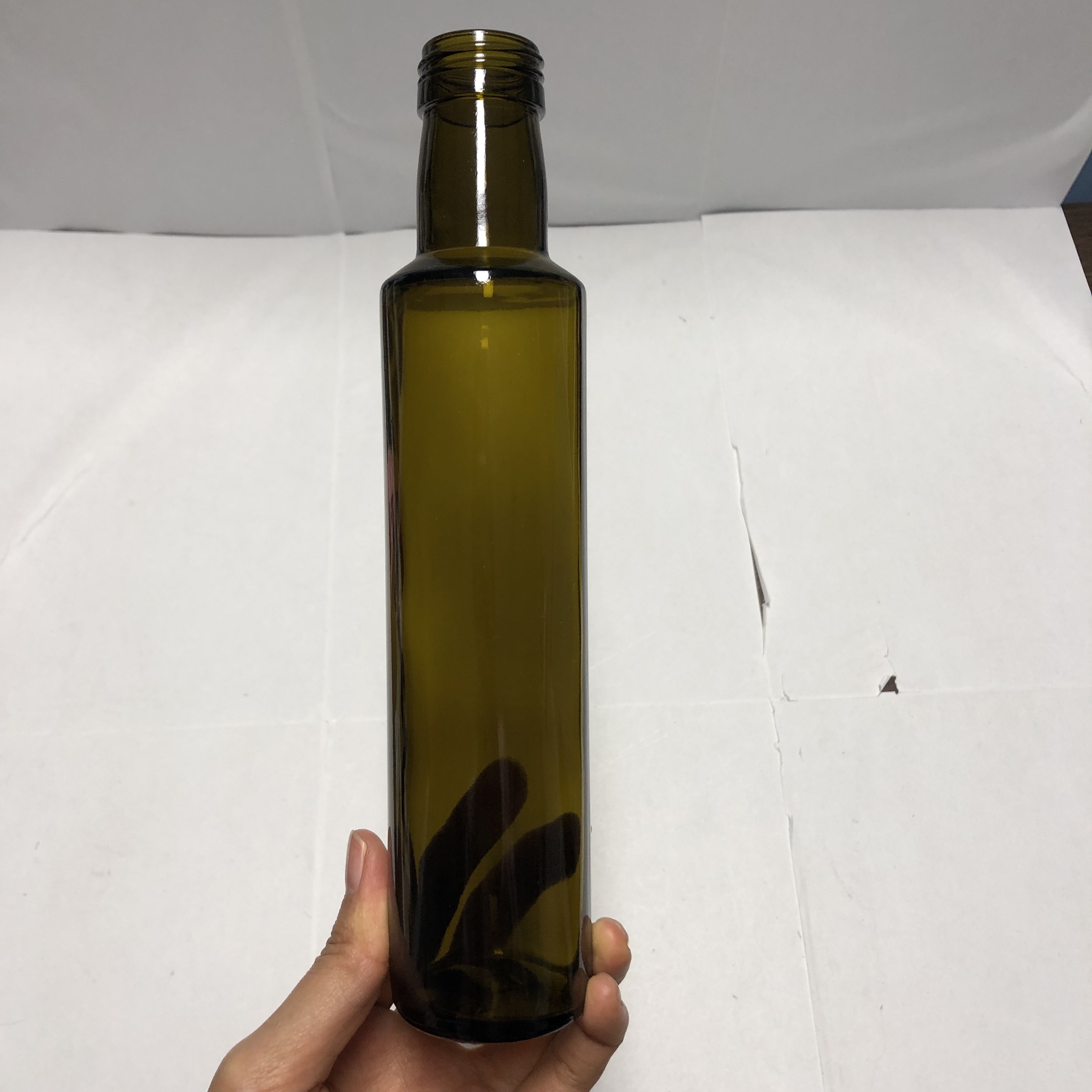 250ml 500ml 750ml classic green bordolese marasca olive oil glass bottle