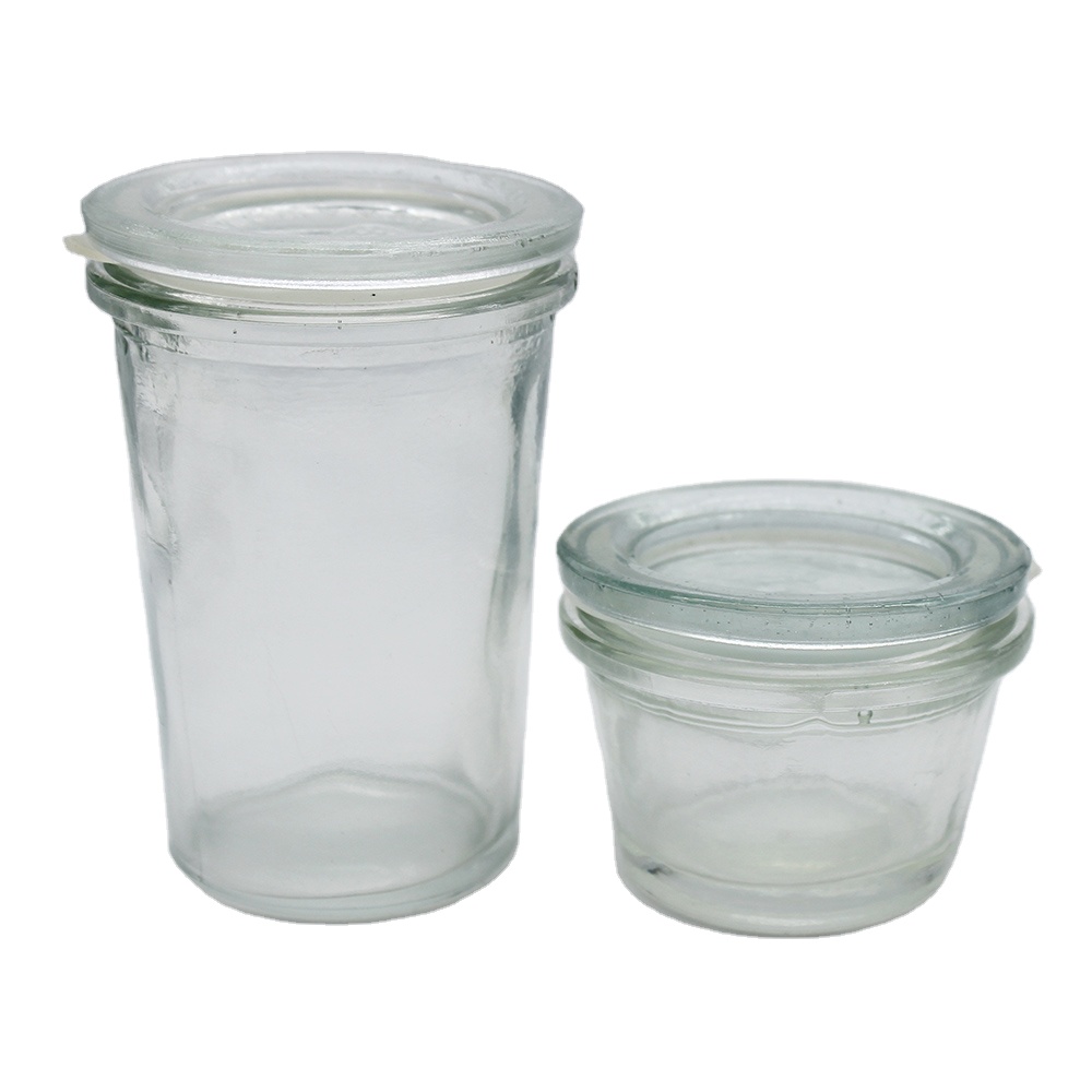 250ml 500ml 750ml jars Glass weck jar strawberry storage juice 1oz 30 ml mini jelly jar jam container