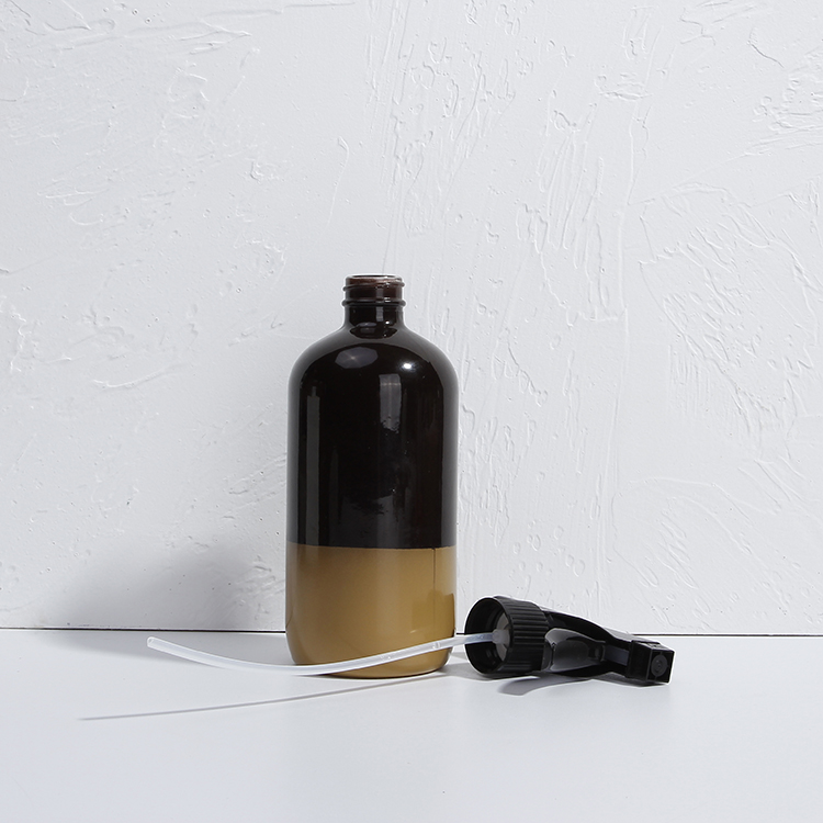 250ml 500ml Clear/Amber Glass Spray Bottle Trigger Sprayer Fine Mist Spray Glass Bottle