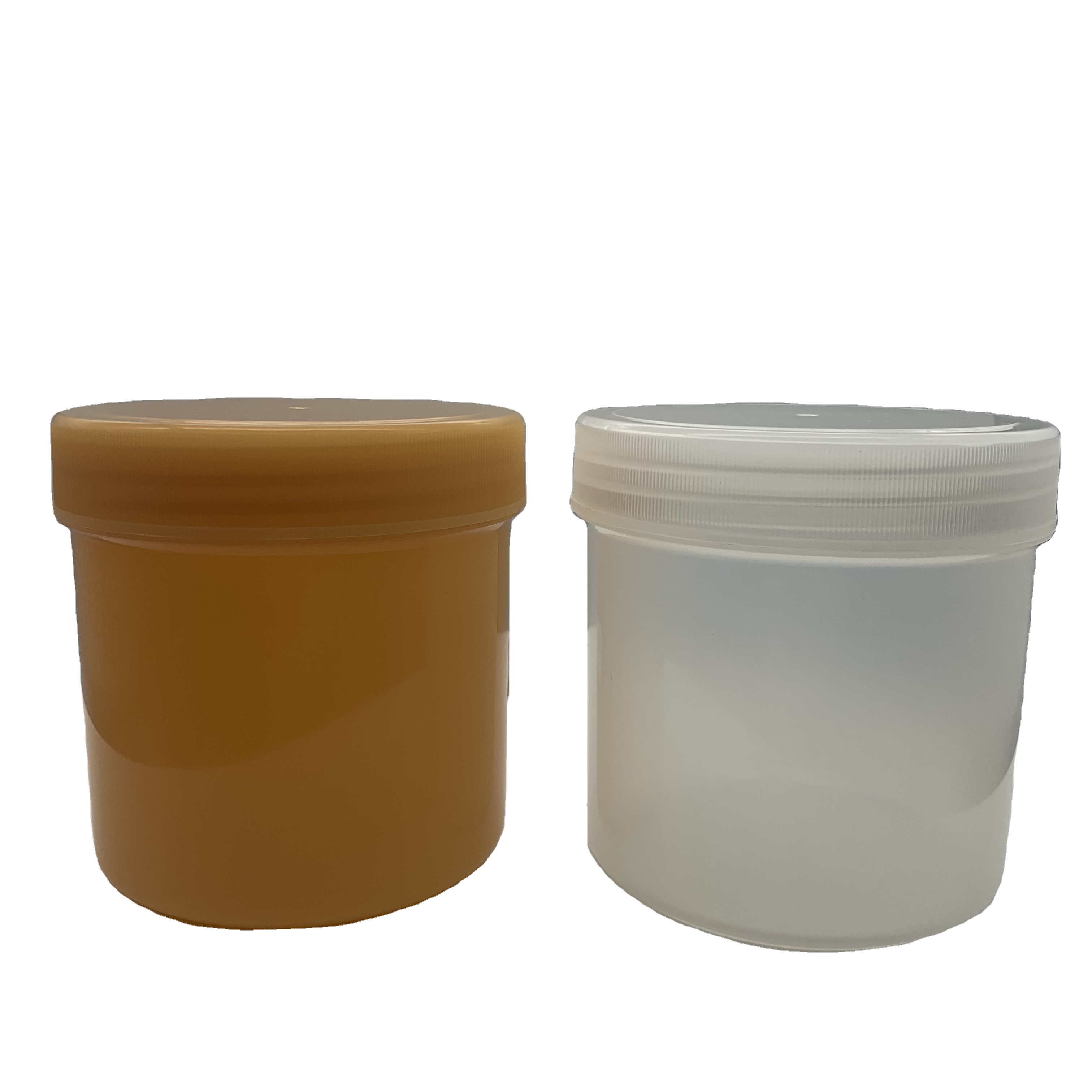 250ml 500ml Wholesale Single Wall Plastic Cream Jar