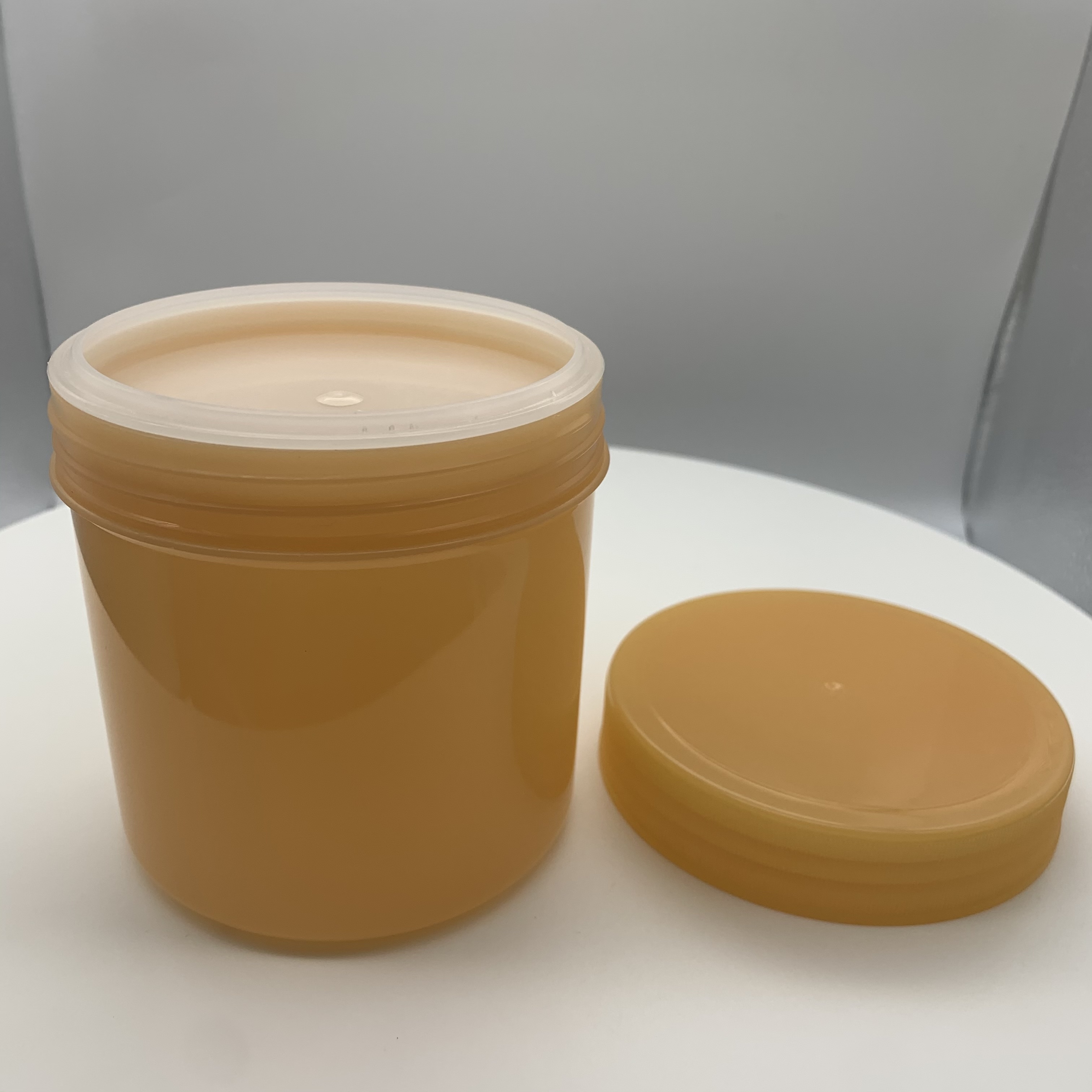 250ml 500ml Wholesale Single Wall Plastic Cream Jar