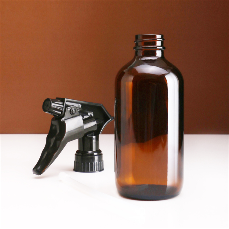 250ml 500ml brown amber blue transparent glass spray bottle for disinfection water home gardening watering can