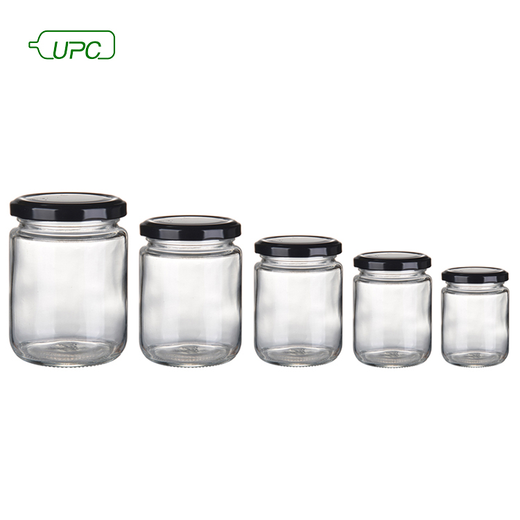 250ml 500ml mini glass cookie spice mason jars with lid