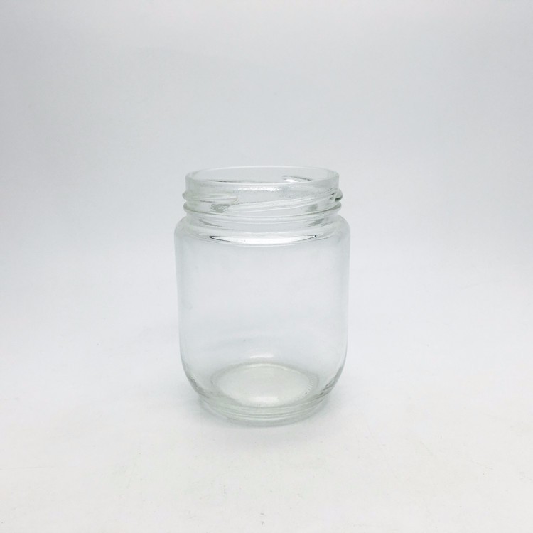 250ml 8oz blueberry jam durian jam glass jars with airtight tinplate lid in bulk