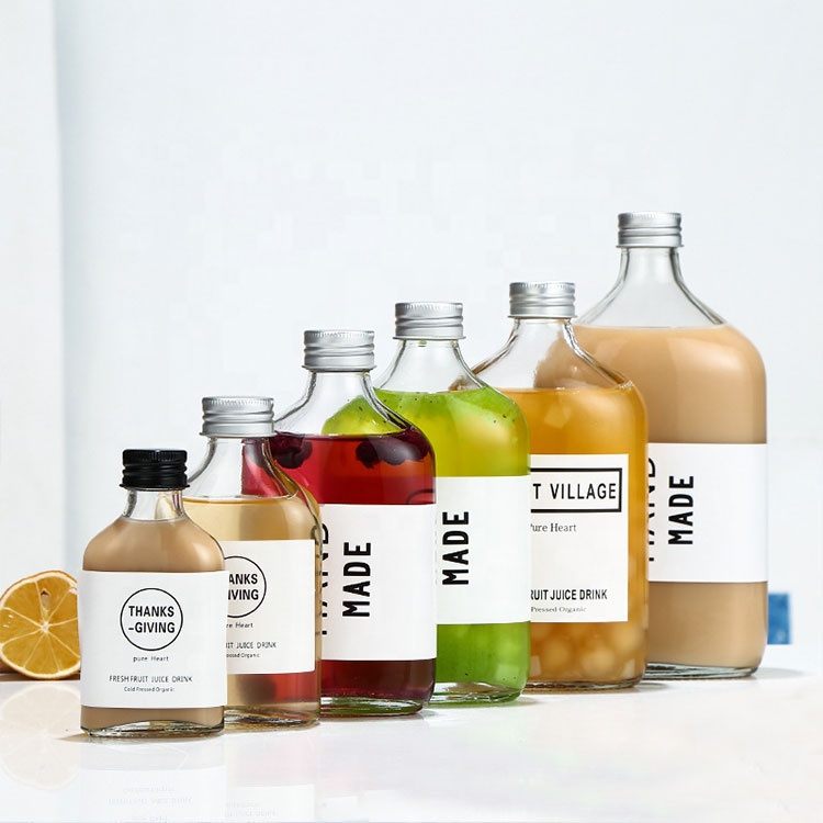 250ml 8oz coffee juice wine brandy liquor vodka glass bottles