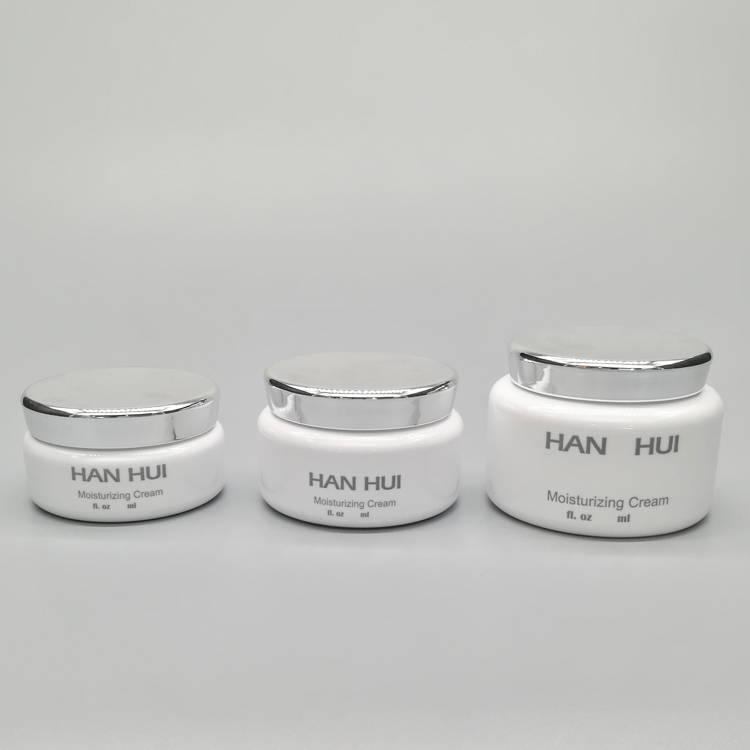250ml 8oz round skin care jar pet plastic cream jar
